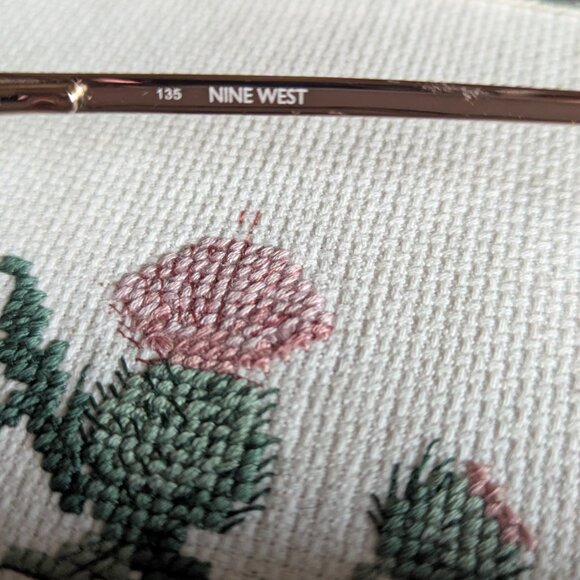 Nine West Eyeglasses Frame NW8003 619  Purple Tortoise Full Rim 49 18 135 & Case - Picture 6 of 7